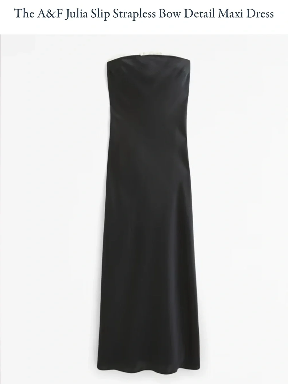 Abercrombie & Fitch sleek black